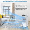 7L Air Cooler Fan 3 In 1 Portable Cooling Conditioner Unit Timer Remote 7H Timer