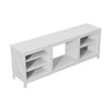 Electric Fireplace With TV Stand Unit Cabinet LED Fire Heater Flame Living Room