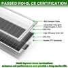 100W Watt Solar Panel 12Volt Mono for Off Grid RV Caravan Boat Shed Trailer Van