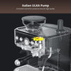 Espresso Machine 15 Bar Cappuccino & Latte Maker with Milk Frother Steam Wand GB