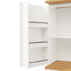 Kitchen Pantry Tall Freestanding Storage Cabinet with Drawer, and Door Shelves