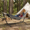 Mondeer 2 Person Hammock w/ Stand Bohemian Style Portable Garden Double Hammock