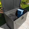Outdoor Garden Storage Shed XL Large Bike Tool Store Heavy Duty 2190L UK Free PP