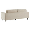 Soho Fabric 3 Seater Sofa In Stone