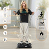Vibration Plate 200W Bluetooth 120 Levels with Bands Yoga Mat Remote