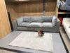 Dusk Boston 3 Seater Sofa In Grey Fabric RRP £999