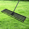 Lawn Leveling Rake 100cm x 25cm Level Lawn Tool with 79" Steel Extended Handle