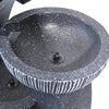 Cascading LED Water Feature Electric Pump Fountain Outdoor Garden Statues Decor