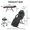Adjust Massage Bed Table Therapy Tattoo Salon Pedicure Facial Sofa Chair Stool