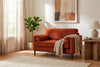 Swyft Model 02 Loveseat Sofa - Brick Velvet RRP £1199