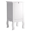 Wooden Bedside Table Sofa Side End Table Nightstand Cabinet with Drawer and Door