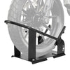 Heavy Duty Motorcycle Wheel Chock Stand 1800lb Adjustable 3-Position,Fits 15-21"