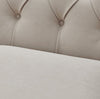 Dusk Chesterfield Stone Matte Velvet 2 Seater Sofa RRP £699
