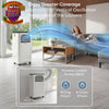 9000 BTU Portable Air Conditioner WiFi Smart AC Dehumidifier Fan Alexa Control