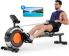 16 Levels Magnetic Rowing Machine Rower with LCD Monitor Home Gym Cardio Workout