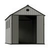 16x8 12x8 8x8FT Plastic Garden Tool Storage Shed Outdoor Lockable Bike Bin House
