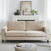 Soho Fabric 3 Seater Sofa In Stone