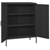 Chaduof Storage Cabinet Anthracite 80x35x101.5 Steel,Storage C7J0