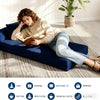 4-in-1 Folding Sofa Bed Convertible Lazy Floor Couch Futon Mattress Single Guest