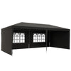 6x3m Garden Gazebo Party Tent Marquee Canopy Outdoor Event Shelter Waterproof