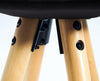 Bar Stools Kitchen Breakfast Chairs Dining Modern Wooden Velvet | Set of 2