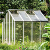10x Polycarbonate Greenhouse Twin Wall Sheets | 4mm | Double Wall Roofing Clear