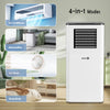 HOMILEC Air Conditioner 4‑in‑1 Cooling Dehumidifier Fan Class 9000 BTU Portable
