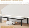 83cm 2 Door Rattan Buffet Cabinet Sideboard Storage Cupboard w/ Adjustable Shelf