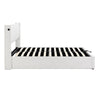 Upholstered Ottoman Storage Bed with Hydraulic Lift & Headboard, Super King Size