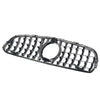 Chrome Grill For GLC-Class X253 GLC220 GLC350 Front Radiator Grille 2015-2019