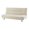 Fluffy Cream Boucle 2 Seater Sofa Bed - Cirrus