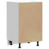 Kitchen Base Cabinet Porto White Engineered Wood