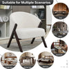 🔥Mid Century Modern Armchair Vintage Style Danish Upholstered Seat Accent Chair