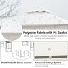 Patio Gazebo Canopy Outdoor Wedding Party Tent Shelter Sun Shade Steel- 3m x 3m