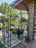 Heavy Duty Metal Garden Arch Arbour for Roses Amalfi with Ground Spikes