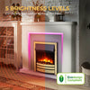 Freestanding Electric Fireplace Suite - Bempton Suite