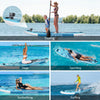 Large 11FT Stand Up Paddle Board Inflatable SUP Surfboard Kayak Seat Pump Paddle