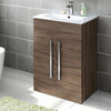 Vanity Unit & Basin Sink Cabinet Bathroom Storage Furniture Free Standing Wall