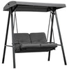 2 Seater Garden Swing Chair Outdoor Yard Patio Canopy Hammock Bench Loveseat