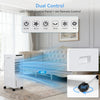 Kwanner Portable Evaporative Air Cooler 4L/7L 3-in-1 Cooling Humidifier Remote