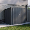 Metal DOUBLE/TRIPLE Wheelie Bin Storage Store Cover Garden Rubbish Dustbin Shed