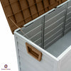 Outdoor Garden Storage Chest Cushion Box Waterproof 290L Waterproof Chest Shed