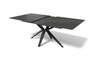 Modulax Haku Black Ceramic Electric Extending Dining Table 160x100cm RRP £4500