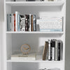 7 Tier Bookcase with Shelving Unit for Storage Bookshelf Living Room Office