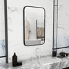 Aluminum Framed Wall Mounted Mirror Bathroom Vanity Mirror 70 cm x 50 cm