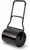 Lawn Roller Garden Grass Roller Heavy Duty Steel Water Fill Drum Push Handle 72L