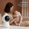 2K 2.4GHz WiFi Baby Monitor, Phone App & 5'' Screen Control, Smart Night Light