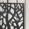 Metal Raised Garden Bed with Trellis Outdoor Elevated Planter Box Black New