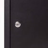 Lockable Metal Parcel Delivery Secure Dropbox Outdoor Storage Letter Post Box