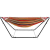 Hammock with Metal Frame Stand Garden Camping Outdoor Patio Swing Bed Portable